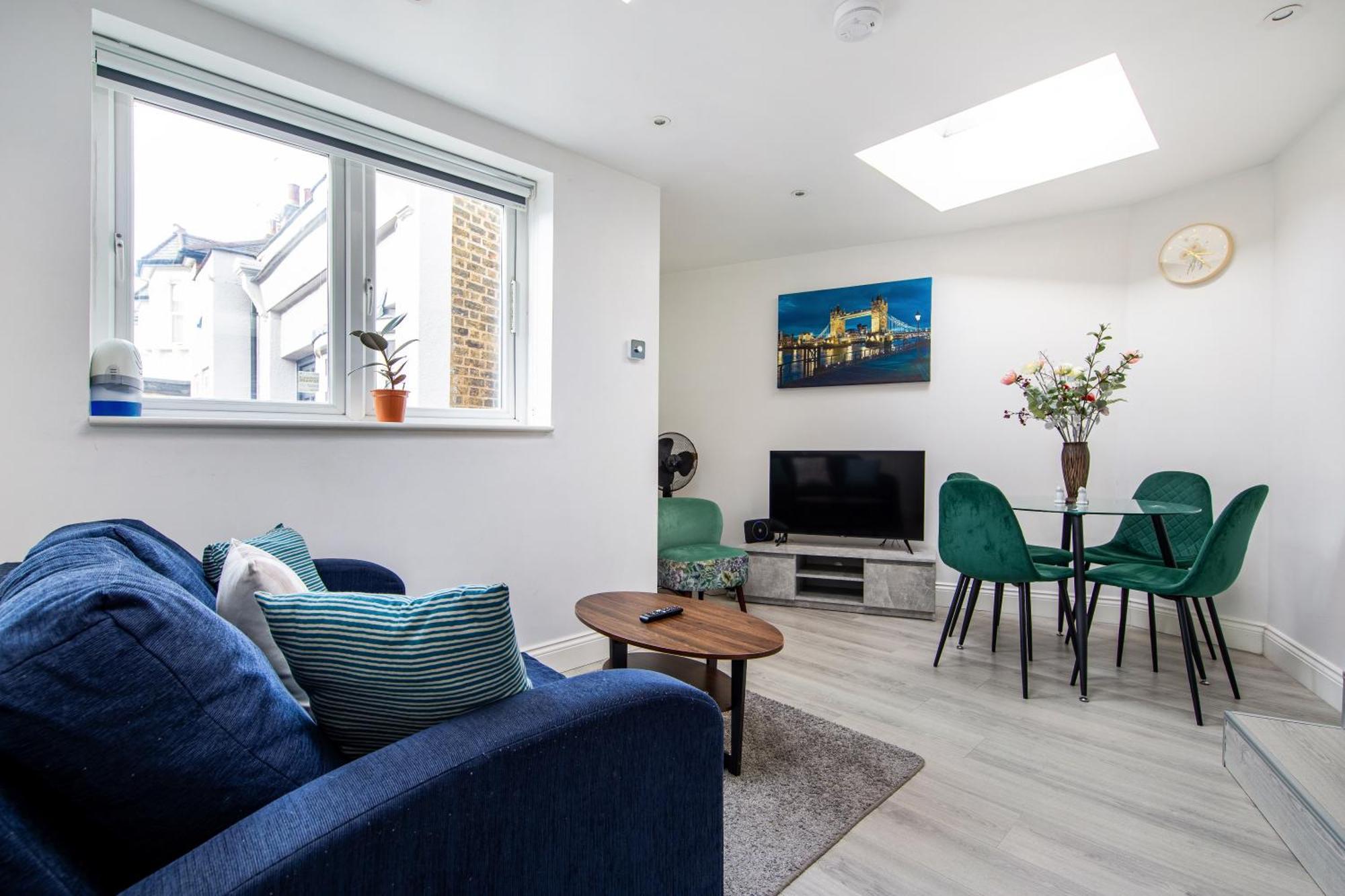 Cosy 1 Bed Apartment With Free Parking Close To Underground Station Zone 2 For Quick Access To Central London Up To 5 Guests Exterior photo